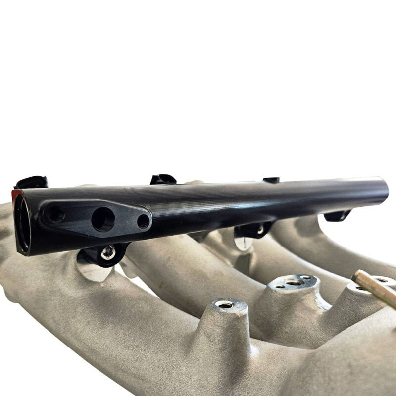 BLOX Racing Honda B-Series Xtreme Aluminum Fuel Rail - Black BLOX Racing Fuel Rails  AXOPROS