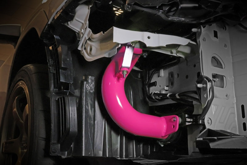 PERRIN 22-25 Subaru WRX Cold Air Intake w/Heatshield - Hyper Pink Perrin Performance Cold Air Intakes AXOPROS