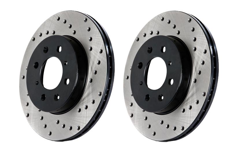 Centric 08-12 Lexus IS-F Front OE Design Brake Rotor Stoptech Brake Rotors - Drilled AXOPROS