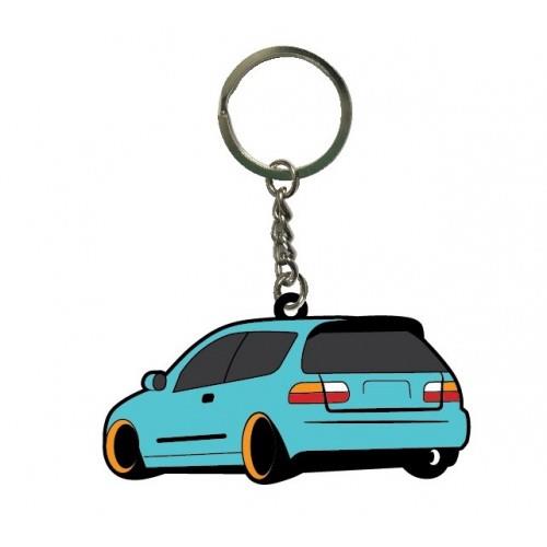 BLOX Racing Honda EG Keychain BLOX Racing Keychains AXOPROS