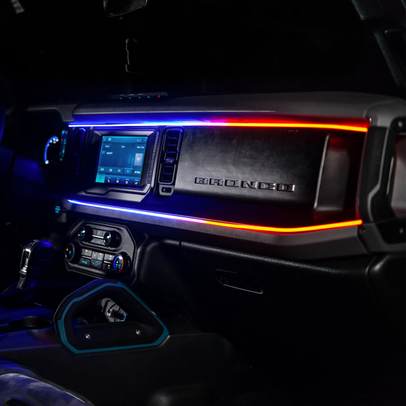 ORACLE Lighting Oracle 21-25 Ford Bronco ColorSHIFT LED Interior Dash Board Kit Headlights aftermarket performance part