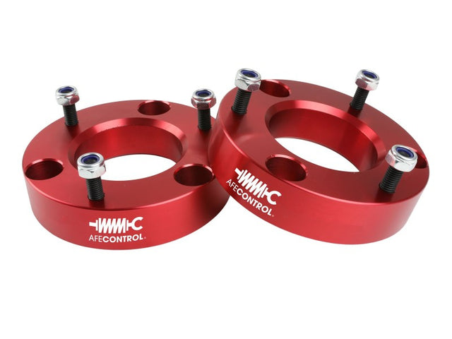 aFe CONTROL 2.0 IN Leveling Kit 04-21 Ford F-150 - Red aFe Leveling Kits  AXOPROS