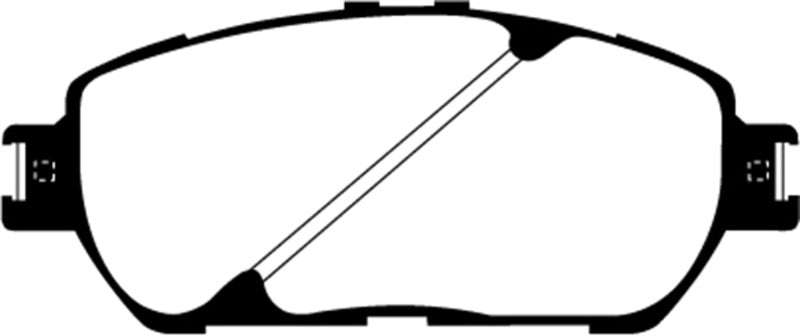 EBC 02-03 Lexus ES300 3.0 Yellowstuff Front Brake Pads EBC Brake Pads - Performance AXOPROS
