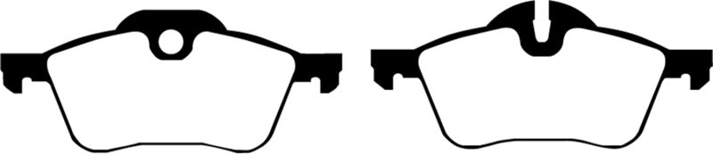 EBC 02-03 Mini Hardtop 1.6 Redstuff Front Brake Pads EBC Brake Pads - Performance AXOPROS