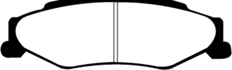 EBC 03-04 Cadillac XLR 4.6 Redstuff Rear Brake Pads EBC Brake Pads - Performance AXOPROS