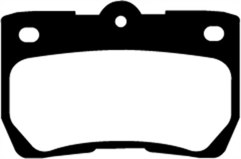 EBC 06-07 Lexus GS300 3.0 Redstuff Rear Brake Pads EBC Brake Pads - Performance AXOPROS
