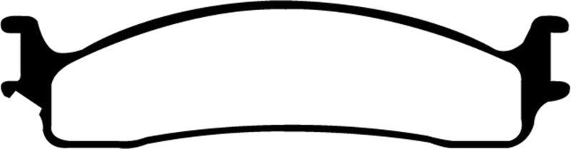 EBC 06-11 Dodge Ram 1500 Mega Cab 2WD Yellowstuff Front Brake Pads EBC Brake Pads - Performance AXOPROS