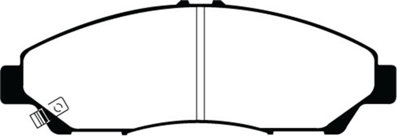 EBC 07-13 Acura MDX 3.7 Yellowstuff Front Brake Pads EBC Brake Pads - Performance AXOPROS
