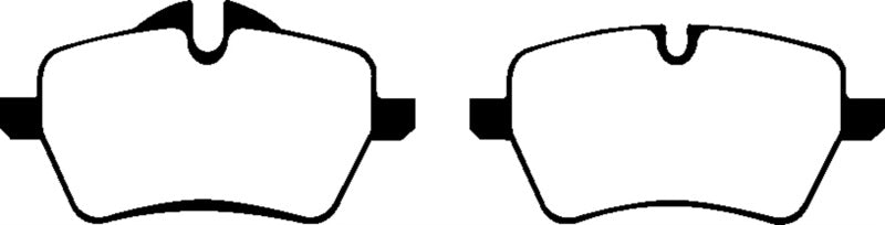 EBC 07-14 Mini Hardtop 1.6 Turbo Cooper S Greenstuff Front Brake Pads EBC Brake Pads - Performance AXOPROS