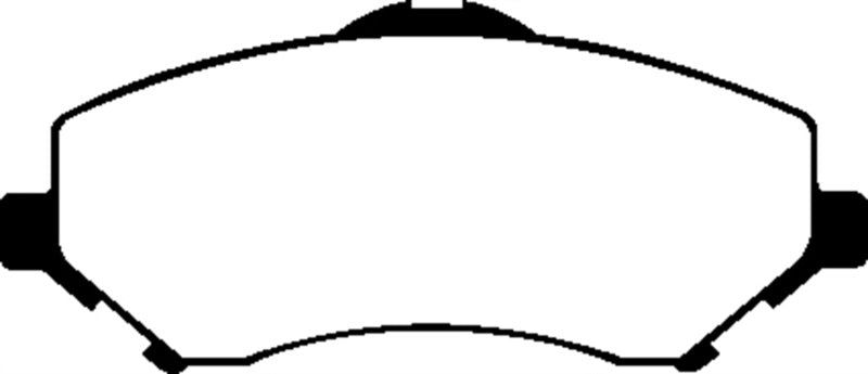 EBC 08-11 Chrysler Town & Country 3.3 Yellowstuff Front Brake Pads EBC Brake Pads - Performance AXOPROS