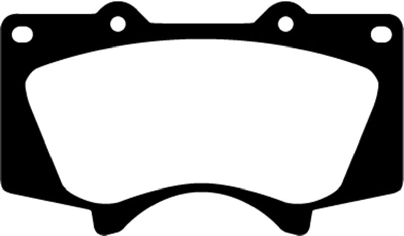 EBC 10+ Lexus GX460 4.6 Yellowstuff Front Brake Pads EBC Brake Pads - Performance AXOPROS