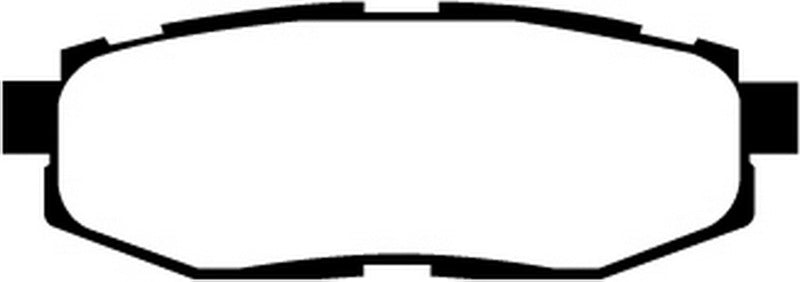 EBC 12+ Scion FR-S 2 Greenstuff Rear Brake Pads EBC Brake Pads - Performance AXOPROS