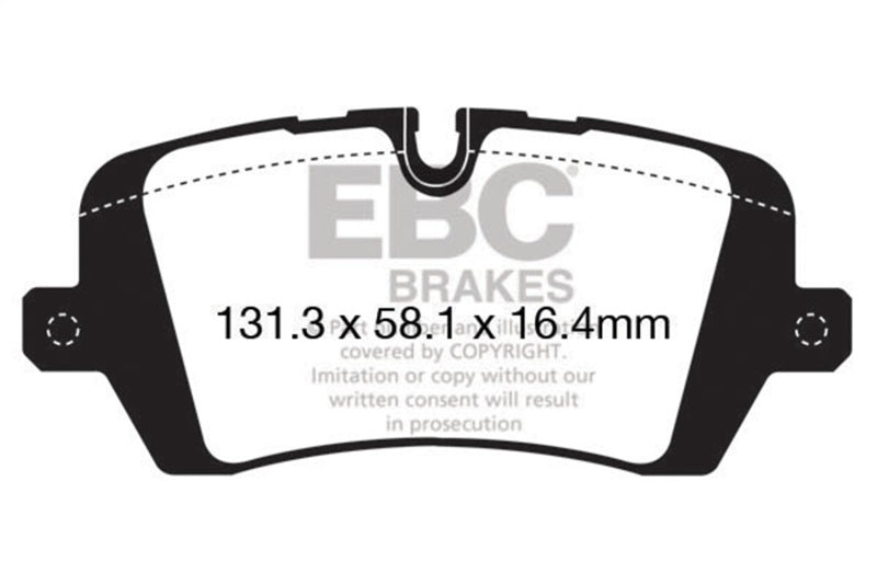 EBC 13+ Land Rover Range Rover 3.0 Supercharged Yellowstuff Rear Brake Pads EBC Brake Pads - Performance AXOPROS