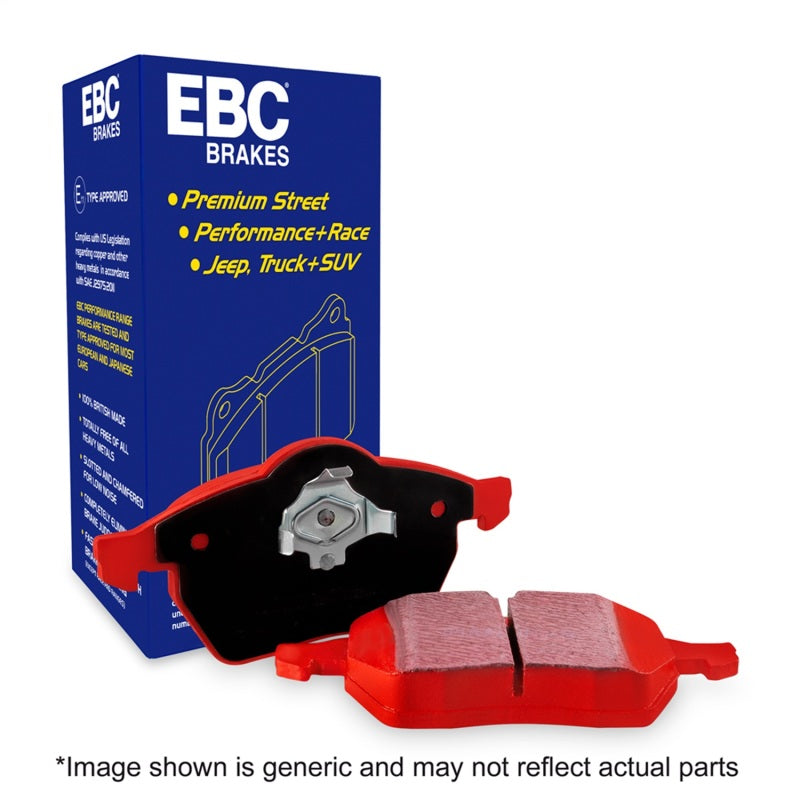 EBC 16-18 Ford Focus RS Redstuff Ceramic Low Dust Front Brake Pads EBC Brake Pads - Performance AXOPROS