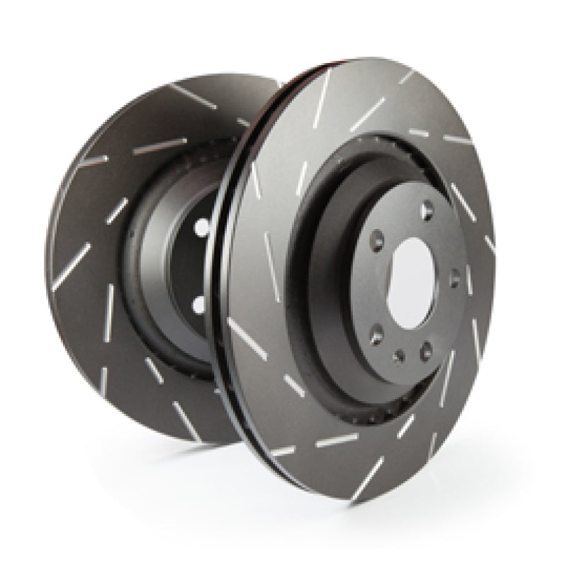 EBC 2017+ Audi Q7 USR Rotor Kit EBC Brake Rotors - Slotted AXOPROS