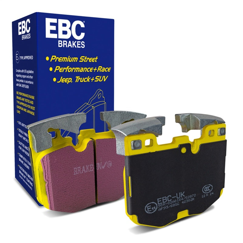 EBC 2017+ BMW 530 2.0L Turbo (G30) Yellowstuff Front Brake Pads EBC Brake Pads - Performance AXOPROS