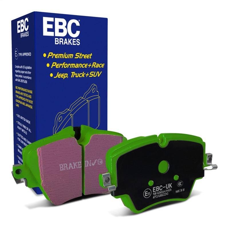 EBC 2017+ Mini Cooper Countryman (F60) 1.5L Turbo Greenstuff Front Brake Pads EBC Brake Pads - Performance AXOPROS