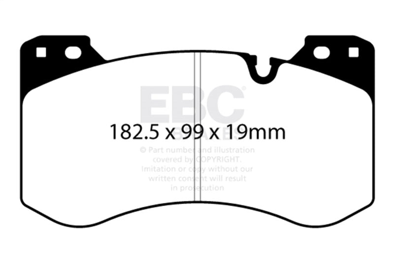 EBC 2021+ BMW M3/M4 3.0TT (G80/G82/G83) Yellowstuff Front Brake Pads EBC Brake Pads - Performance AXOPROS