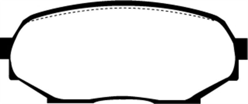 EBC 90-93 Geo Storm 1.6 Redstuff Front Brake Pads EBC Brake Pads - Performance AXOPROS