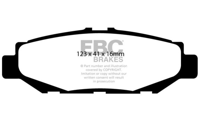 EBC 93-97 Lexus GS300 3.0 Redstuff Rear Brake Pads EBC Brake Pads - Performance AXOPROS