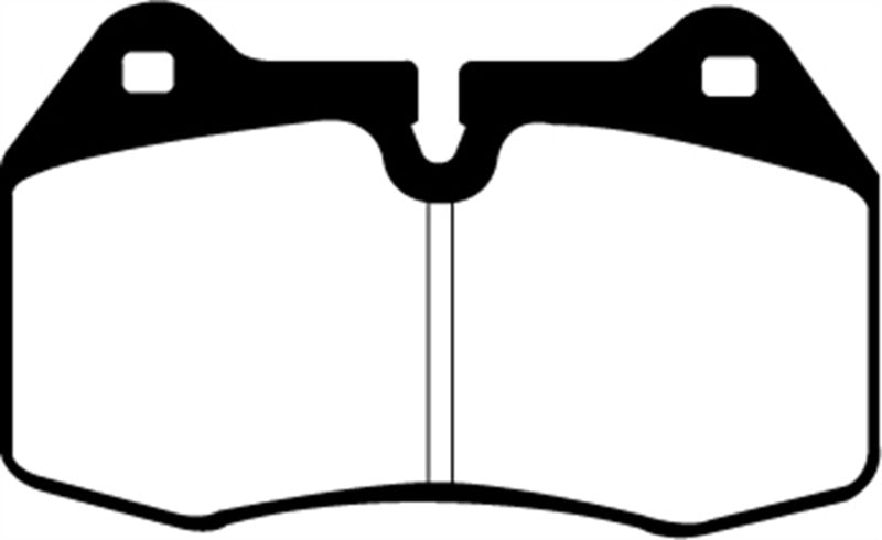 EBC 94-99 BMW M5 3.8 (E34) Redstuff Front Brake Pads EBC Brake Pads - Performance AXOPROS