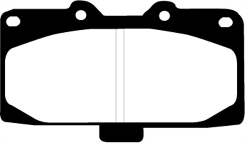 EBC 98-03 Nissan Skyline (R34) 2.5 GT (200) Greenstuff Front Brake Pads EBC Brake Pads - Performance AXOPROS