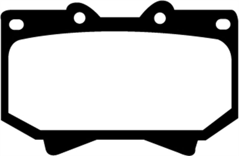 EBC 98-07 Lexus LX470 4.7 Greenstuff Front Brake Pads EBC Brake Pads - Performance AXOPROS