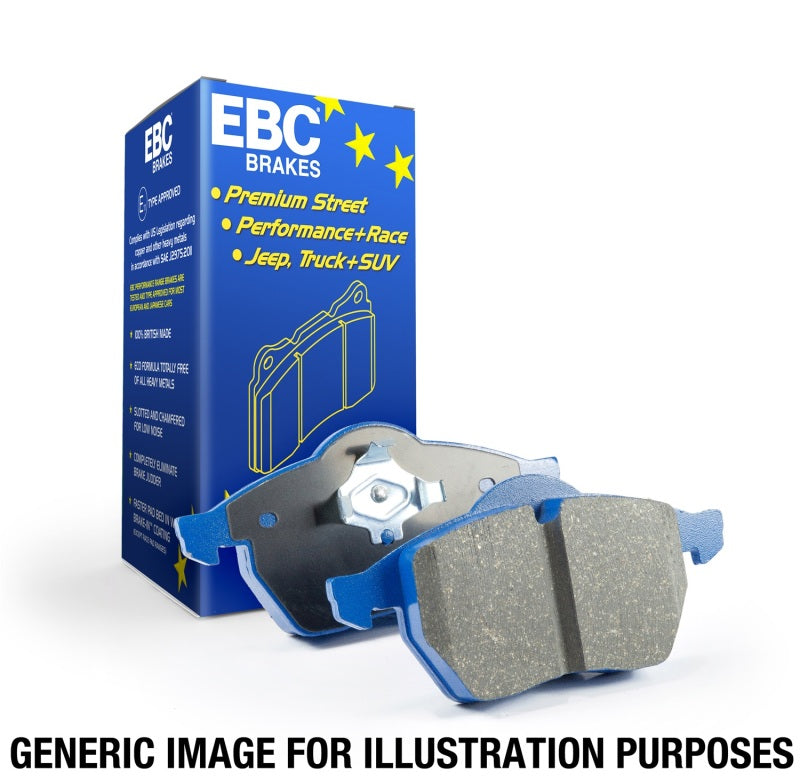 EBC Brakes Bluestuff Street and Track Day Brake Pads EBC Brake Pads - Racing AXOPROS