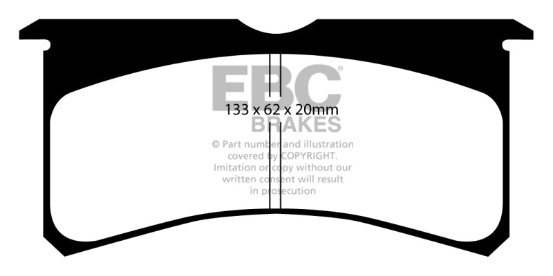 EBC Brakes Redstuff Ceramic Brake Pads EBC Brake Pads - Performance AXOPROS