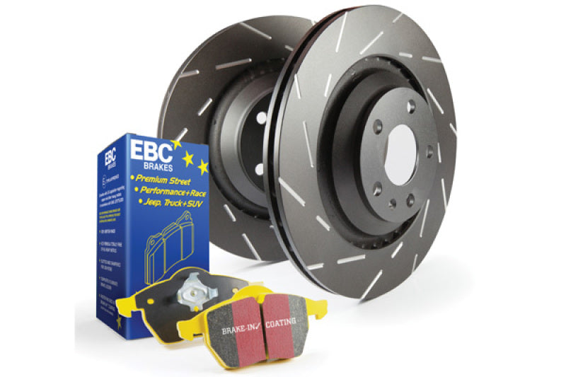 EBC S9 Brake Pad and Rotor Kit EBC Brake Rotors - Slotted AXOPROS
