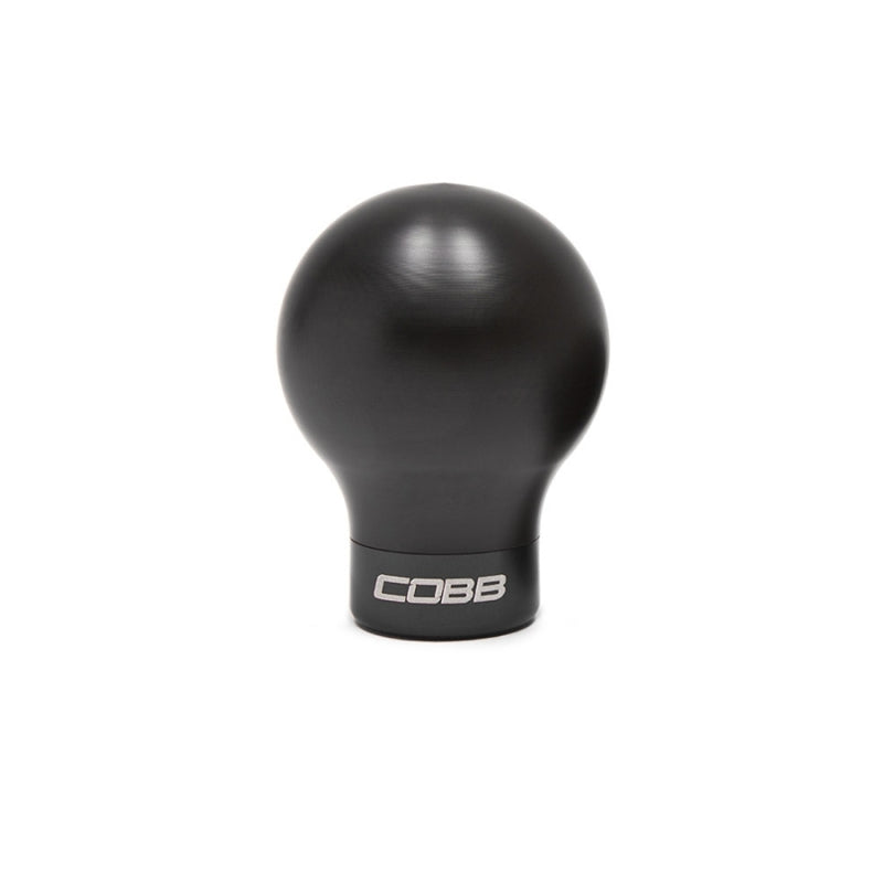 Cobb Subaru 6-Speed COBB Shift Knob - Black w/Stealth Black Collar (Non-Weighted) COBB Shift Knobs AXOPROS