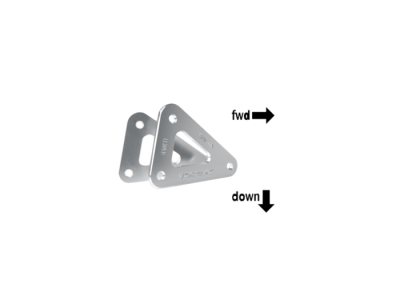 Vortex Racing Vortex Racing 07-23 Honda CBR600 RR Lowering Link Kit- Silver Lowering Springs aftermarket performance part
