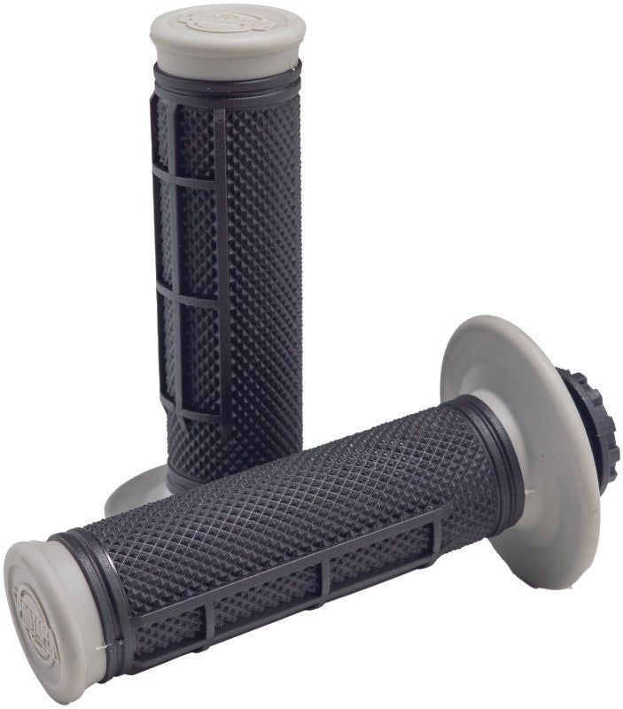 ProTaper Pro Series Clamp On 1/2 Waffle Gray/Black ProTaper Grips AXOPROS