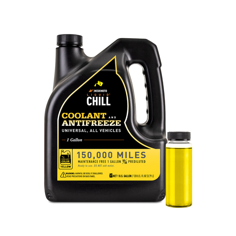 Mishimoto Liquid Chill EG Coolant, Universal, Yellow Mishimoto Coolants  AXOPROS