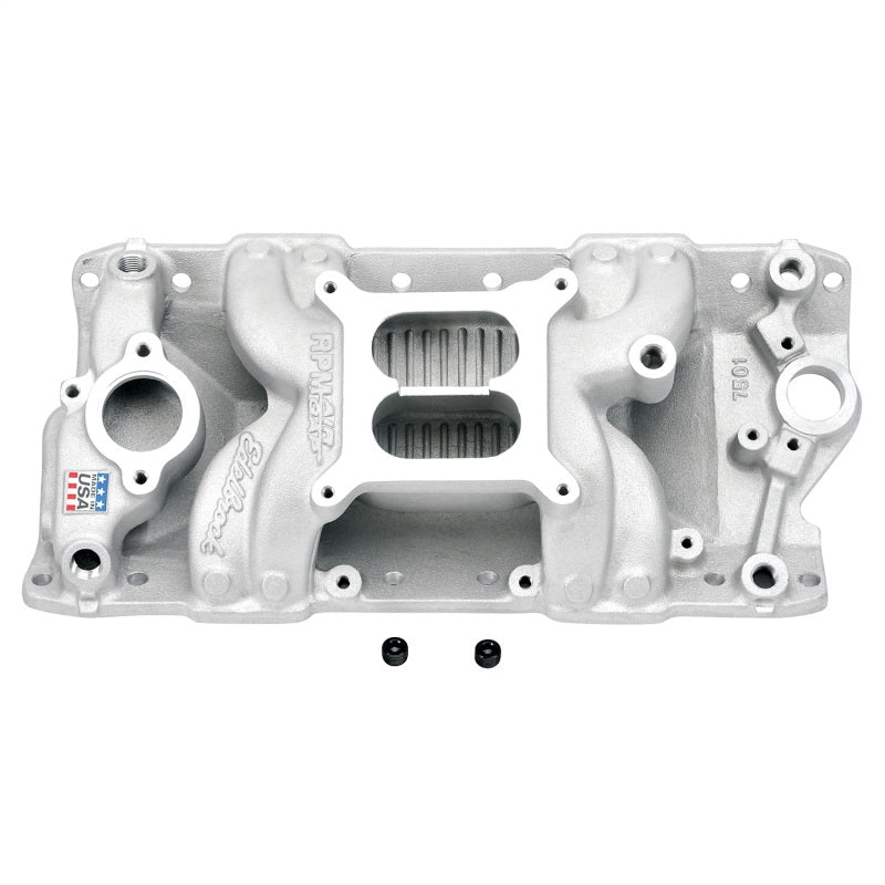 Edelbrock S/B Chevy RPM Air-Gap Manifold Edelbrock Intake Manifolds AXOPROS