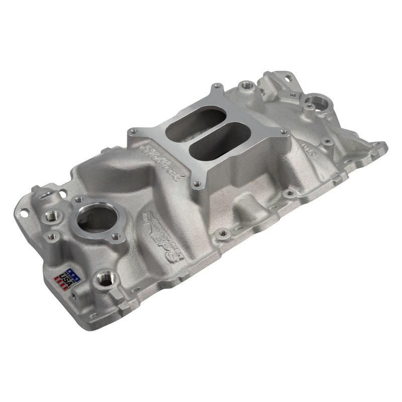 Edelbrock SBC Performer Eps Manifold Edelbrock Intake Manifolds AXOPROS