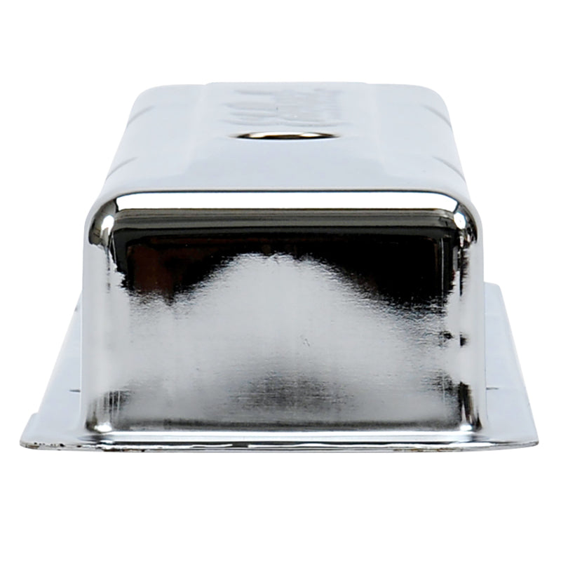 Edelbrock Valve Cover Signature Series Chevrolet 1959-1986 262-400 CI V8 Low Chrome Edelbrock Valve Covers AXOPROS