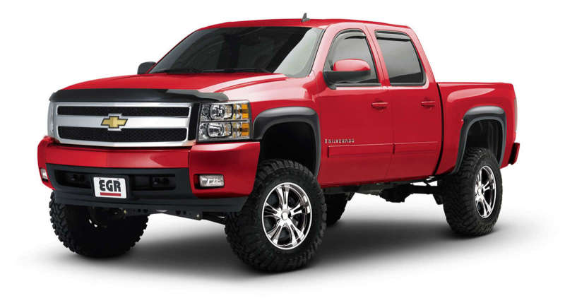 EGR 07-13 Chev Silverado 6-8ft Bed Rugged Look Fender Flares - Set (751504) EGR Fender Flares  AXOPROS