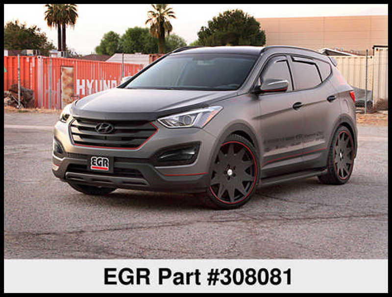 EGR 13+ Hyundai Sante Fe Superguard Hood Shield (308081) EGR Hood Deflectors AXOPROS