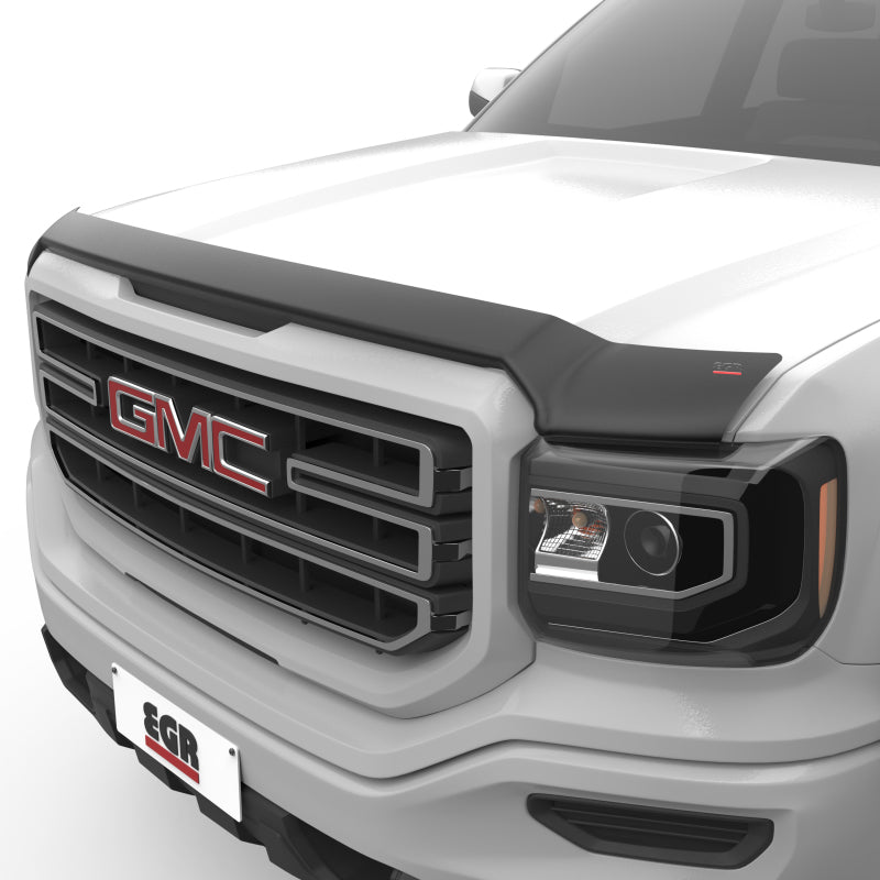EGR 14+ GMC Sierra Superguard Hood Shield - Matte (301585) EGR Body Side Moldings AXOPROS