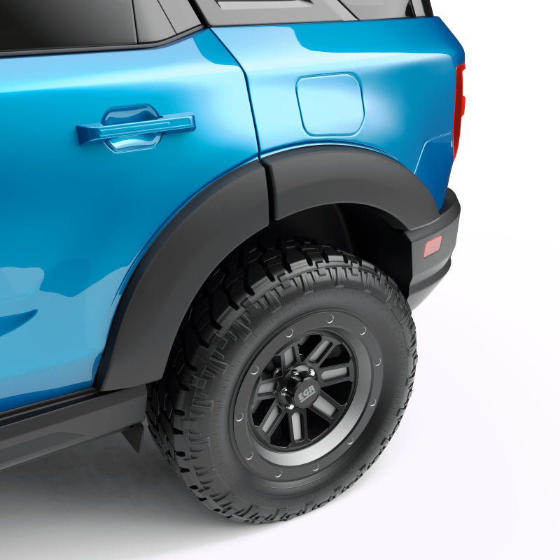 EGR 21-23 Ford Bronco Sport (Sport Utility) EGR Rugged Look Fender Flares (Set of 4) - Smooth Matte EGR Fender Flares  AXOPROS