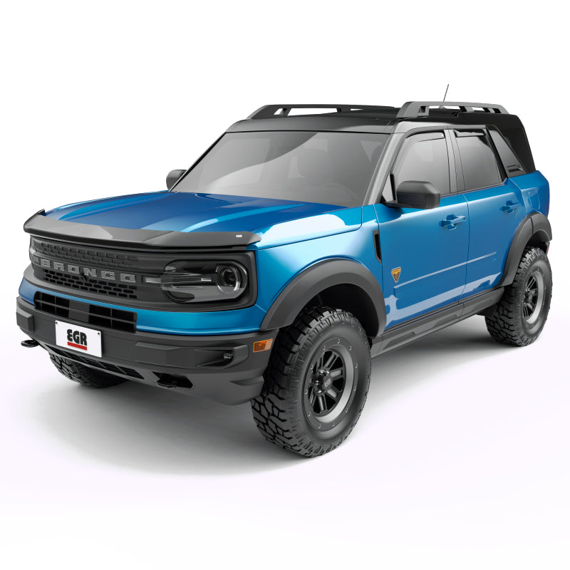EGR 21-23 Ford Bronco Sport (Sport Utility) EGR Rugged Look Fender Flares (Set of 4) - Smooth Matte EGR Fender Flares  AXOPROS