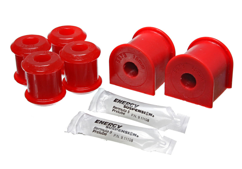 Energy Suspension 00-04 Dodge Dakota 4WD / 00-03 Durango 4WD Red 15mm Rear Sway Bar Bushing Set Energy Suspension Bushing Kits AXOPROS