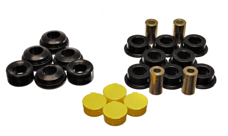 Energy Suspension 01-05 Honda Civic/CRX / 02-05 Civic Si Black Rear Control Arm Bushing Set Energy Suspension Bushing Kits AXOPROS
