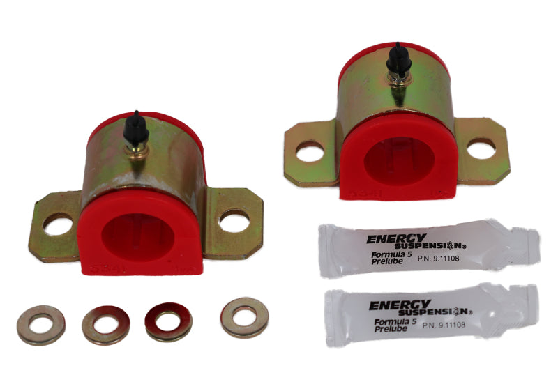 Energy Suspension 01-05 Lexus IS300 Front Sway Bar Bushing Set - Red Energy Suspension Bushing Kits AXOPROS