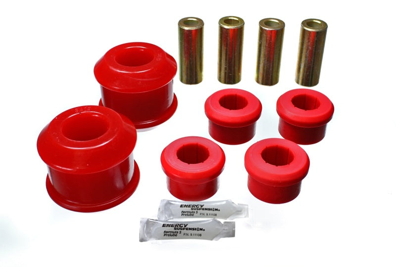 Energy Suspension 02-04 Acura RSX (includes Type S) / 01-05 Civic/CRX / 02-05 Civic Si Red Front Con Energy Suspension Bushing Kits AXOPROS