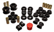 Energy Suspension 02-04 Acura RSX (includes Type S) Black Hyper-Flex Master Bushing Set Energy Suspension Bushings - Full Vehicle Kits  AXOPROS