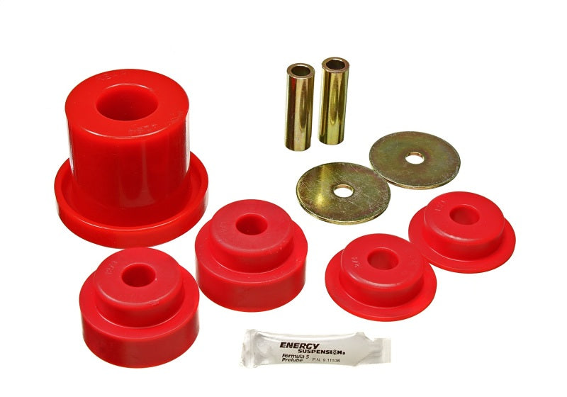 Energy Suspension 02-09 350Z / 03-07 Infiniti G35 Red Rear Differential Bushing Energy Suspension Bushing Kits AXOPROS