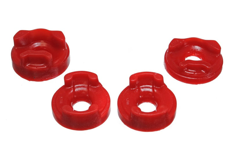 Energy Suspension 03-06 Toyota Matrix Red Motor Mount Insert Set (front and rear torque positions m Energy Suspension Bushing Kits AXOPROS