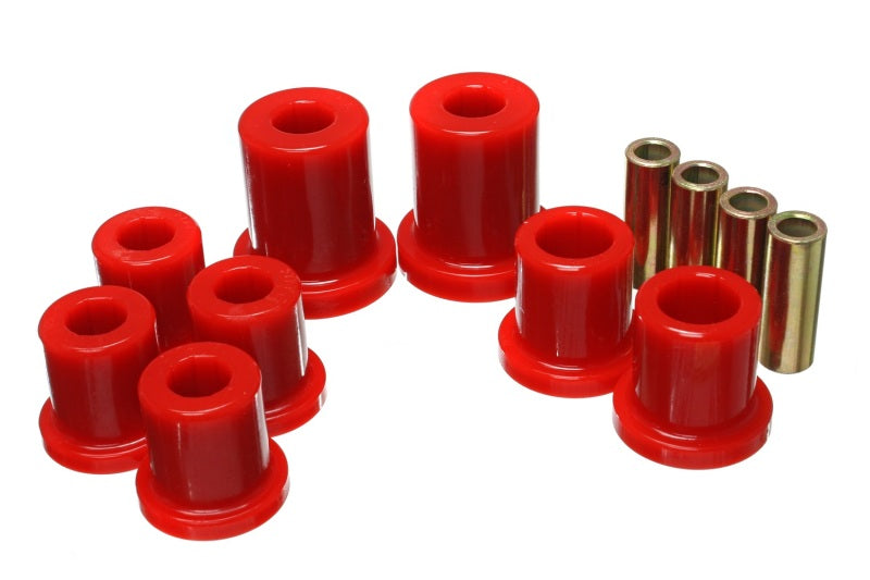 Energy Suspension 03-09 Lexus GX470 / 03-09 Toyota 4Runner 2WD/4WD Red Front Control Arm Bushing Set Energy Suspension Bushing Kits AXOPROS